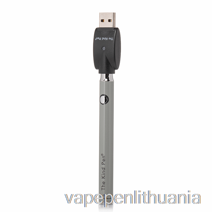 Tipo Rašiklis Twist Vv 510 Akumuliatoriaus Pilkas Vape Skystis